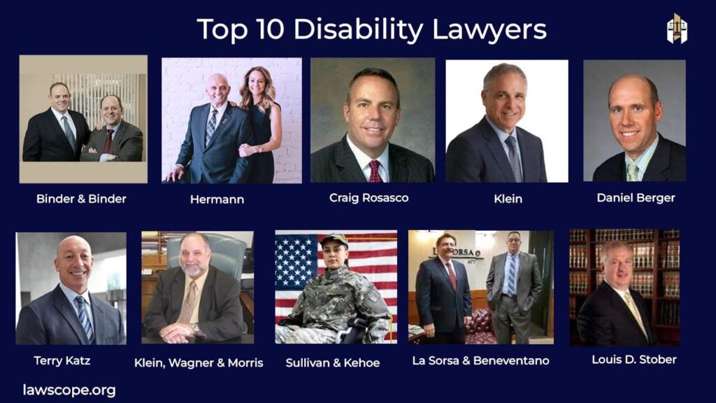 top 10 disability lawyers