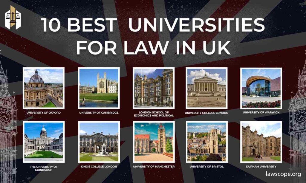 best universities for law in uk
